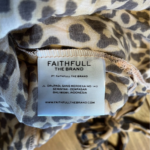 NWT Anthropologie Faithfull The Brand Elsa Jumpsuit - Picture 7 of 9